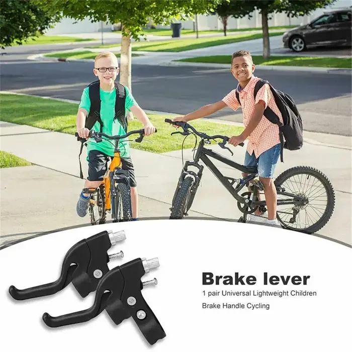 1 paire de leviers de frein universels réglables et sûrs pour vélo