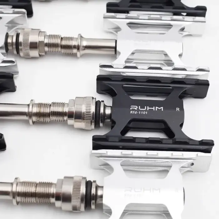 RUHM pédales en aluminium pour vélo pliant Brompton 3SIXTY pédale unilatérale à dégagement rapide Portable 244g