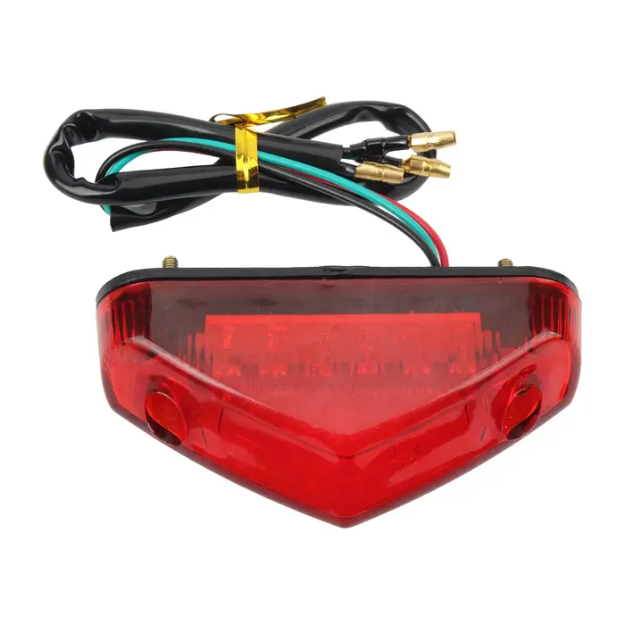 Freins de moto feu arrière LED feu stop lampe de signalisation lumière