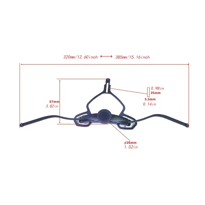 Ajusteur de casque pour le ski