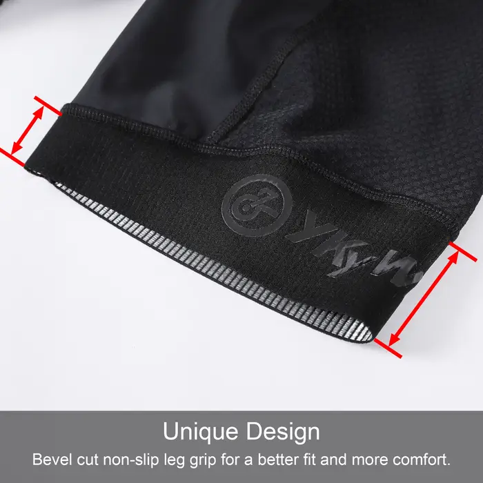 YKYW Femme cyclisme cuissard collants rembourrés vélo pantalon élastique été vélo de route Long Ride