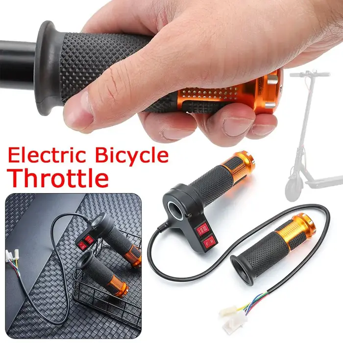 Poignée d'accélérateur avant pour vélo électrique