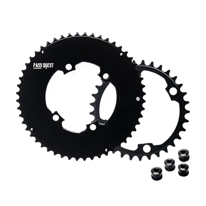 PASS QUEST Sram Rival AXS 12S 107BCD double plateau VTT vélo de route 46-33T 48-35T 50-37T 52-39T