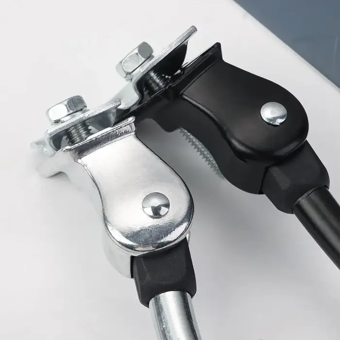 Béquille de vélo, pied en alliage réglable