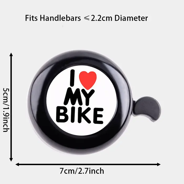 Sonnette de vélo mignonne et sonore pour vélos de balance et VTT - Pièces de cyclisme