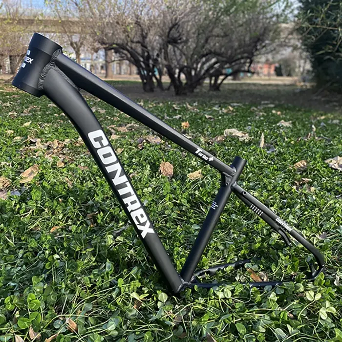 Cadre de vélo de montagne de 27.5 pouces 29 pouces, adapté au cône de frein à disque/tuyau de direction droit, pièces de cyclisme en alliage d'aluminium 6061 O.L.D135mm