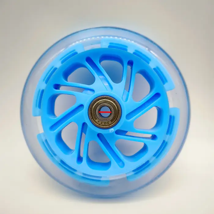 Roue de Scooter led clignotant, matériau PU 120x30mm 80x24mm, 2 roues/lot