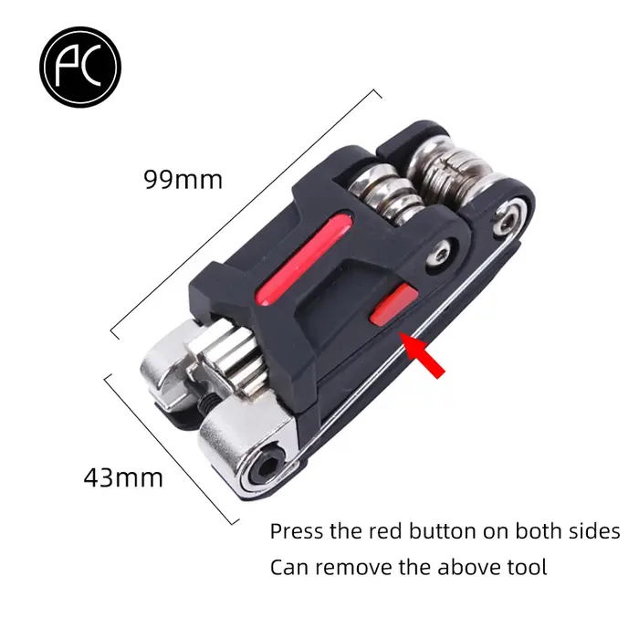 PCycling-Kit d'outils de réparation pour vélo