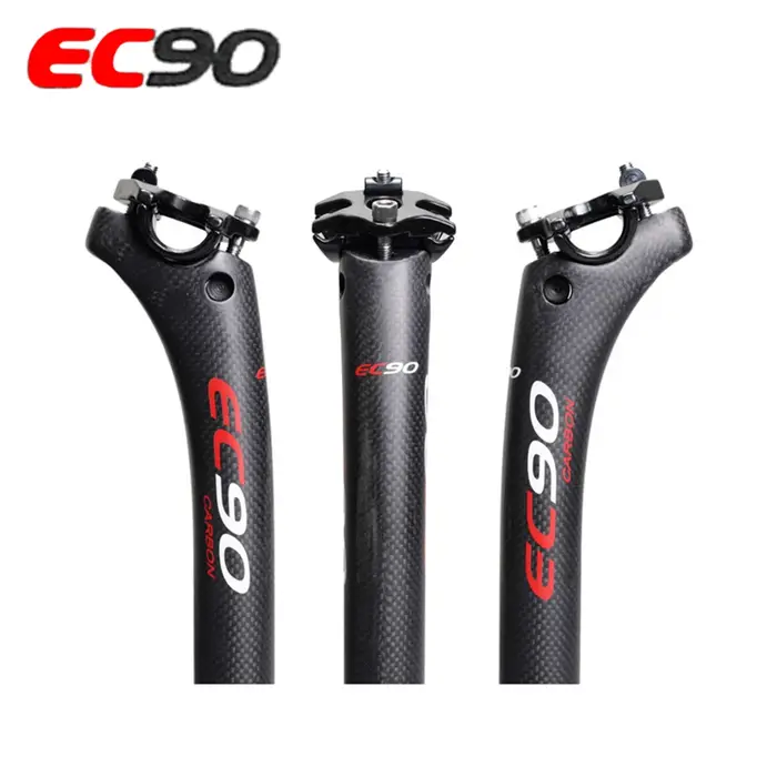 EC90 tige de selle de vélo vtt entièrement en carbone tube de selle de vélo de route pièces de monta