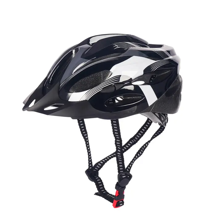 Casque Texture fibre de carbone adulte vtt VTT équipement de cyclisme sécurité vélo moto chapeau casquettes femme mâle EPS mousse