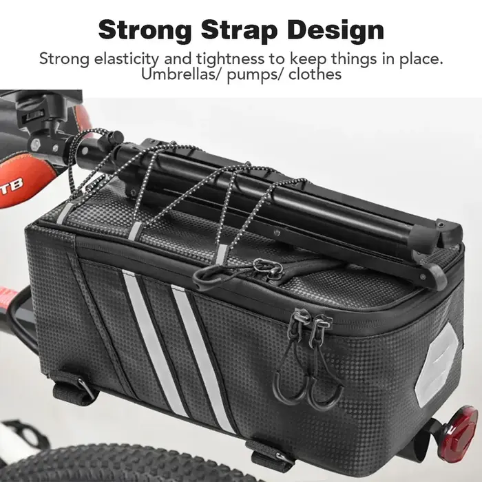 Sac de siège arrière de vélo