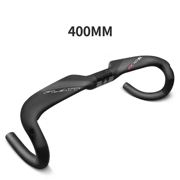 Guidon de vélo de route en carbone Aero Drop mat 31.8*360/380/400/420/440mm léger et robuste pour le