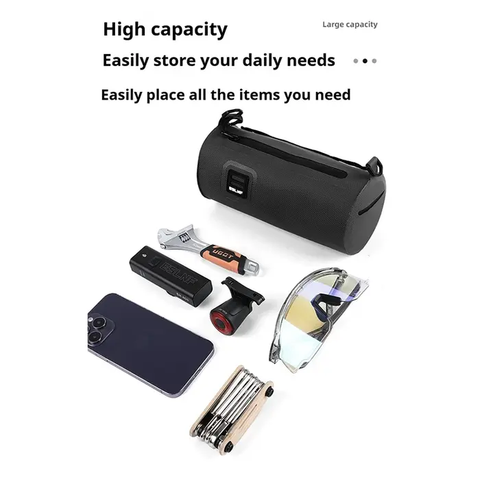 ESLNF sac de vélo Portable guidon multi-usages grande capacité sac à dos vtt route cyclisme cadre Tube sac sacs à bandoulière