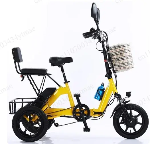 Tricycle électrique pliable pour adultes 48V au lithium