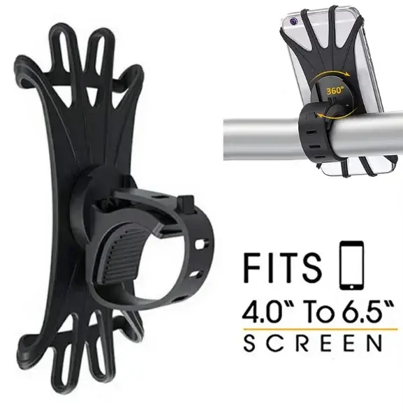 Support de téléphone pour guidon, Anti-choc, en Silicone souple, pour Xiaomi M365 Pro 1S, accessoire