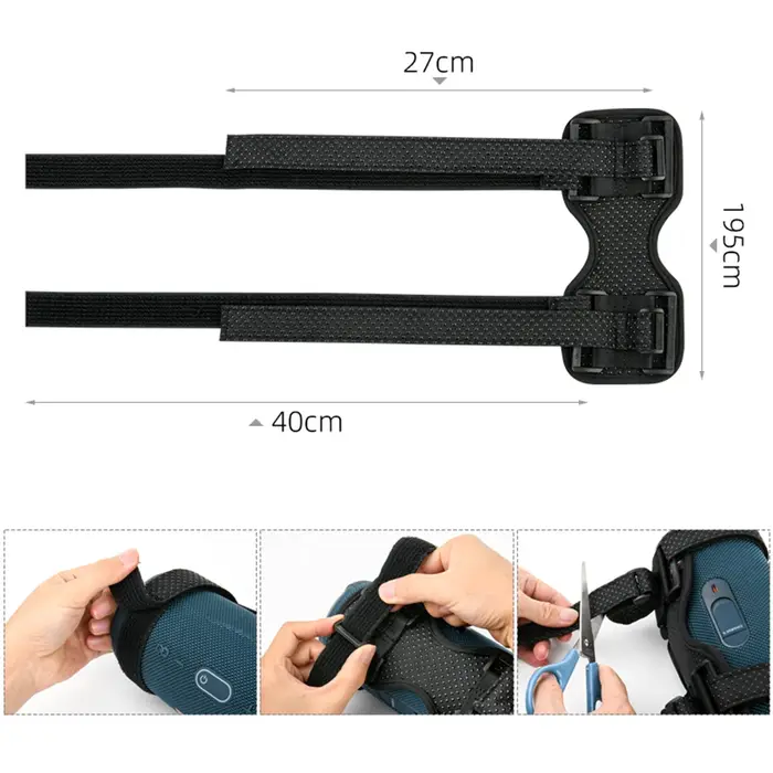 Support de haut-parleur pour vélo