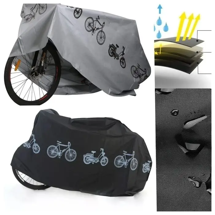 Housse de protection imperméable pour vélo