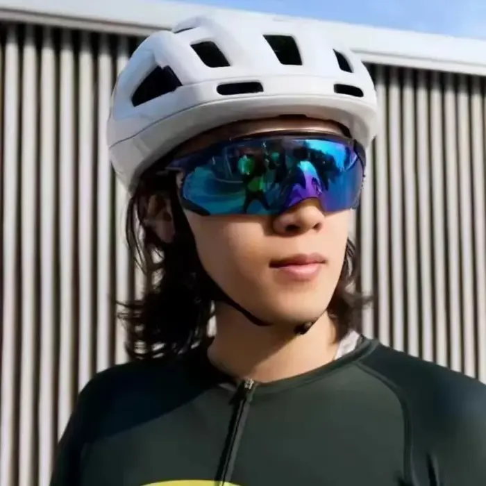 Lunettes de soleil de sport UV400 VELO KATO rétro anti-vent en ABS pour cyclisme course à pied et conduite extérieure
