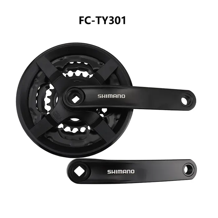 SHIMANO TOURNEY TY FC TY301 pédalier de VTT 42-34-24T 170MM 3X8/7/6 vitesses pièces de vélo de roue