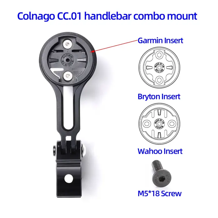 Support de montage combiné pour vélo de route