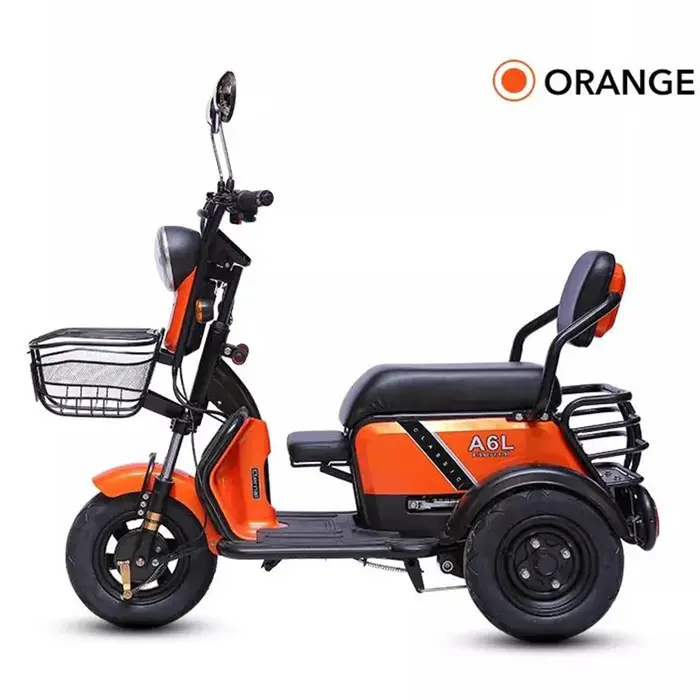Tricycle électrique familial à 3 roues
