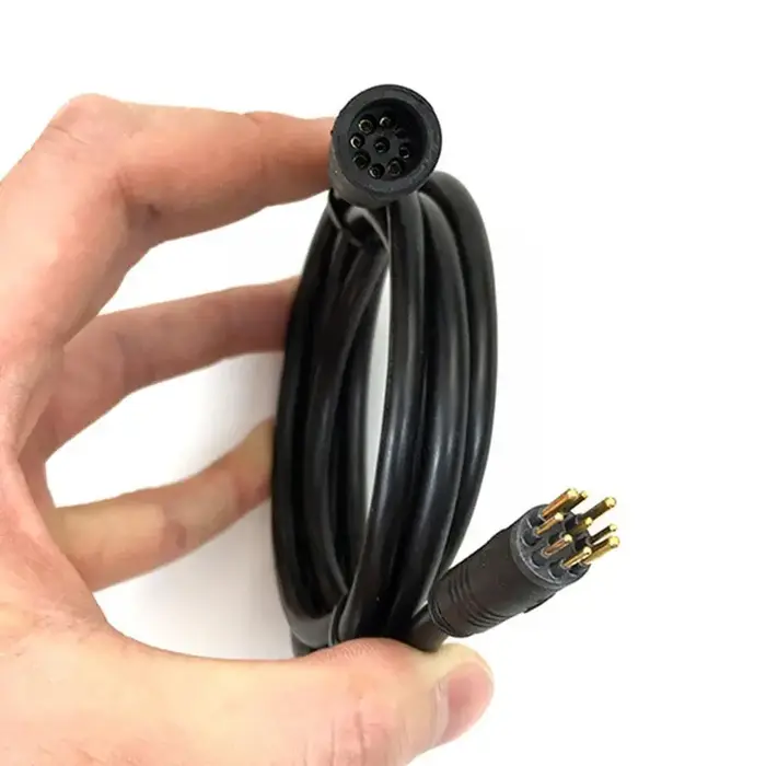 Connecteur de câble d'extension de moteur de vélo électrique à 9 broches, adaptateur d'alimentation 