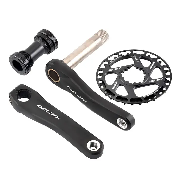 GOLDIX – pédalier de vélo pour enfants, 110/127/140/150/155/160mm, avec disque de protection, 30T 32