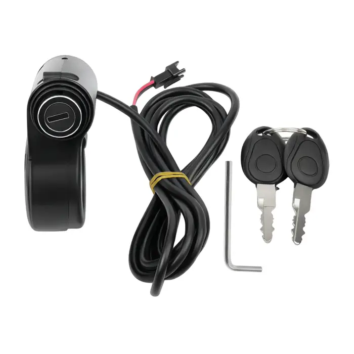 Contacteur de Démarrage Universel pour Moto Électrique et Scooter avec Clés