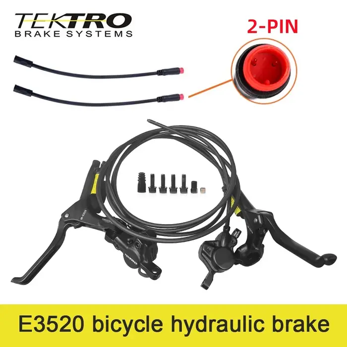 TEKTRO HD-E3520 e-bike hydraulique frein à disque capteur puissance contrôle 160/180/203mm Rotor vtt vélo électrique frein