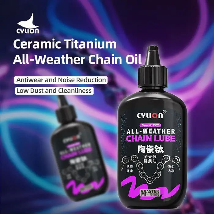 Cylion 120ml lubrifiant pour chaîne de vélo tout temps/céramique