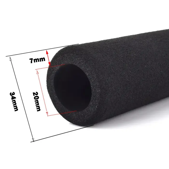 1 paire vélo vélo vtt antidérapant guidon Tube éponge mousse caoutchouc poignée barre poignées Kits ensembles 130/150/195/350/ 500mm