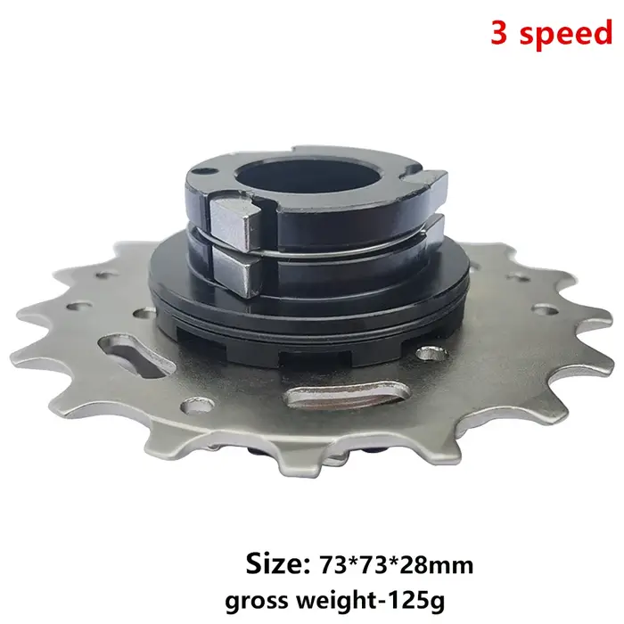 Cassette à 3/5 vitesses pour vélo pliant