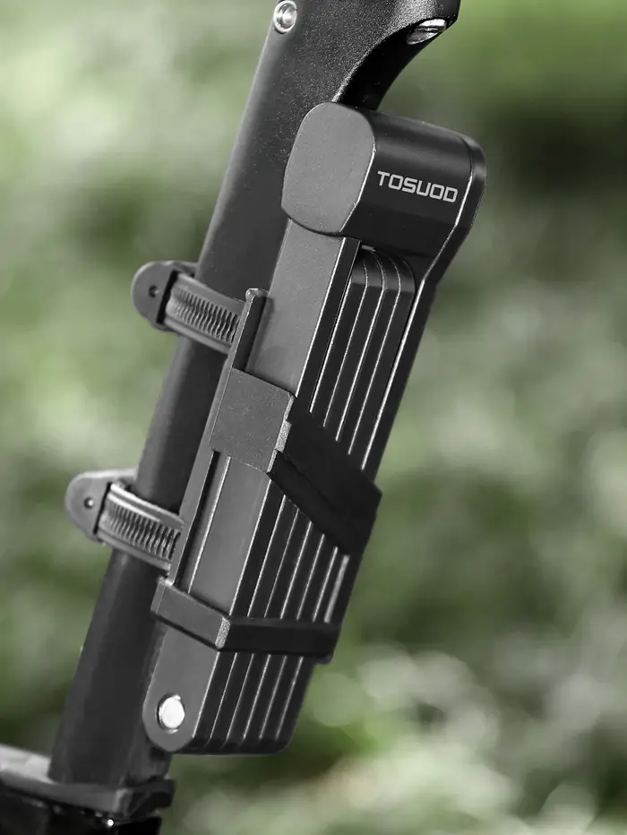 TOSUOD – chaîne de sécurité antivol pliable pour vélo, moto, Scooter, Portable, vtt, vélo de route, 