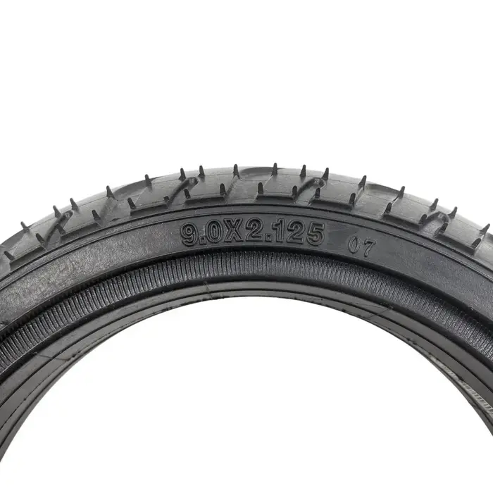 Pneu solide en caoutchouc 9.0X2.125 pour trottinette électrique