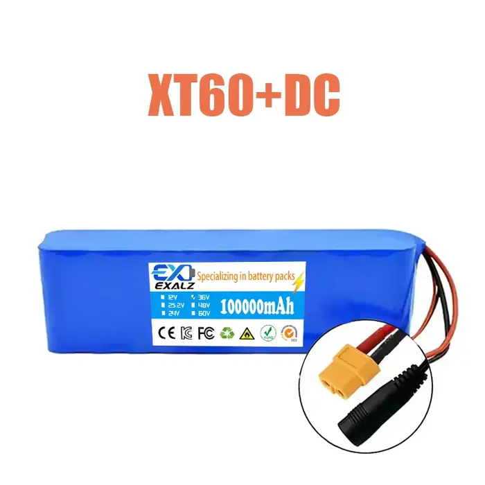Batterie Lithium-ion pour Scooter électrique 10S2P 36V 100000mAh 500W