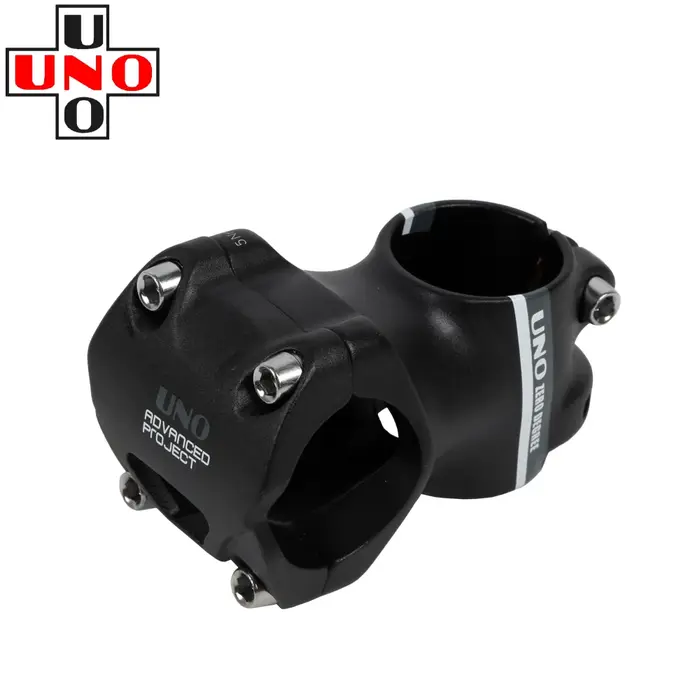 UNO 0 degrés route montagne DH vélo guidon tige en alliage d'aluminium ultraléger 31.8mm * 35/45mm
