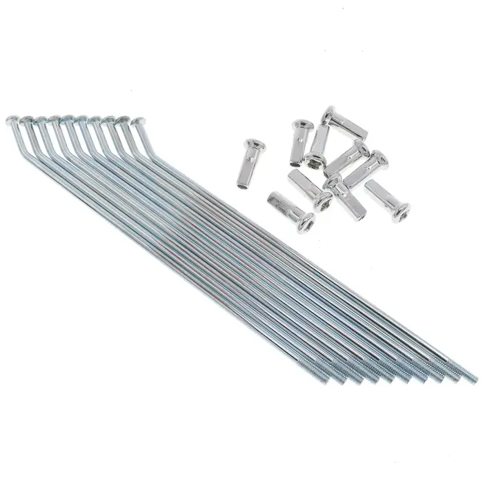 10 pièces/ensemble 10 "12" 14 "16" 17 "19" rayons de roue de moyeu de jante avant ou arrière pour XR CRF BBR Dirt Pit Bike