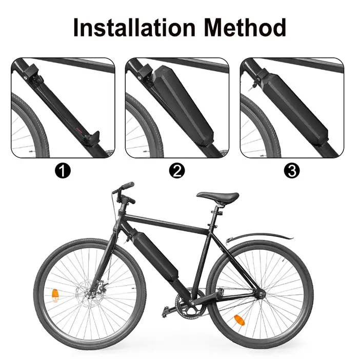 Batterie de vélo électrique Reention Dorado 36V 48V 52V 20Ah 25Ah 30Ah pour NCM Moscow Milano Venice Aspen DEHAWK I5