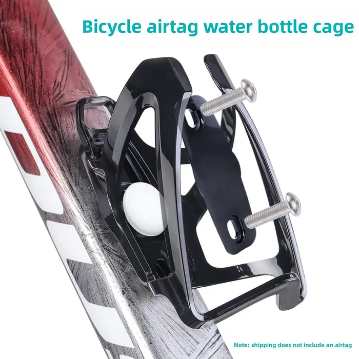 Support de bouteille d'eau antivol pour vélo avec emplacement pour AirTag