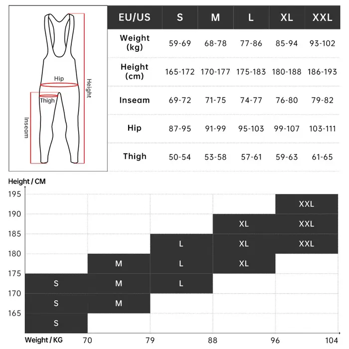 RION – pantalon bavoir de cyclisme pour hommes