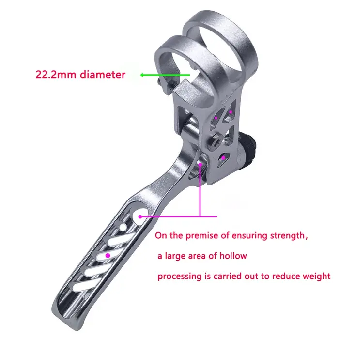 Levier de frein spécifique pour vélo pliant, pour brompton dahon et autres vélos pliants en alliage d'aluminium creux léger grand angle