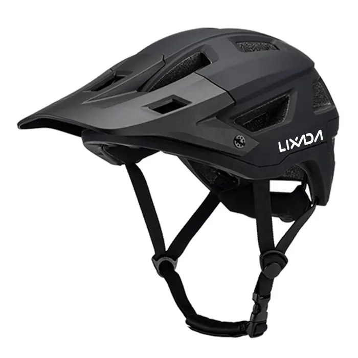 Lixada casque de vélo 55-61 cm cadran réglable visière amovible Ventilation 14 évents d'air