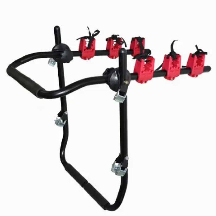 Support de coffre de bras robuste pour 3 vélos, support arrière à hayon pour voitures et SUV automob