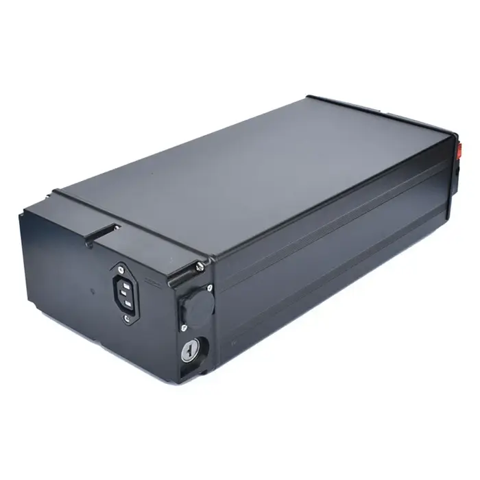 Boîtier d'installation de batterie au lithium pour vélo électrique, grande capacité, support d'étagè