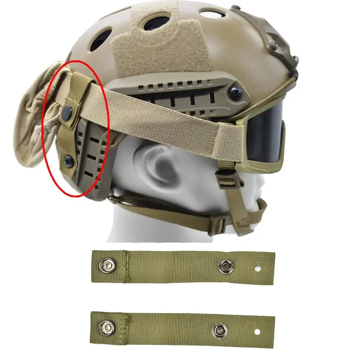 Dulhelmet-Sangles de Rétrégissant pour Casque MICH/Aménagement, Accessoire de html Rapide