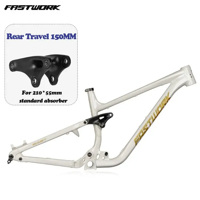 Cadre ENDURO cadre de Suspension complète en aluminium queue souple 27.5 29 Boost 12X148mm 4 maillon