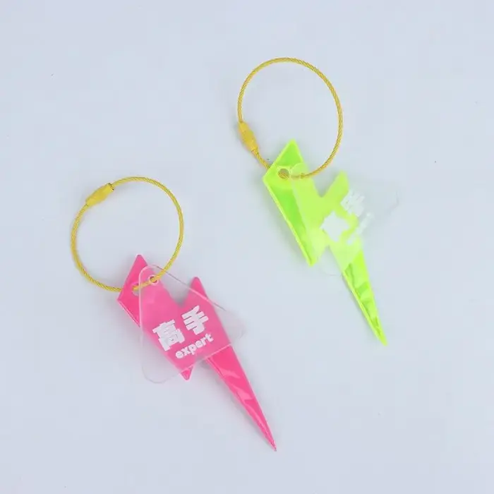 Pendentif réfléchissant pour vélo, avertissement de sécurité pour la conduite en extérieur, pendentif éclair haute visibilité, durable, universel pour vélo de route