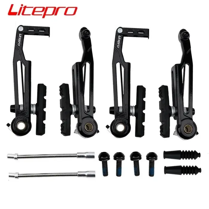Litepro 415 vélo pliant V étrier de frein 110mm ultraléger en alliage d'aluminium bras Long