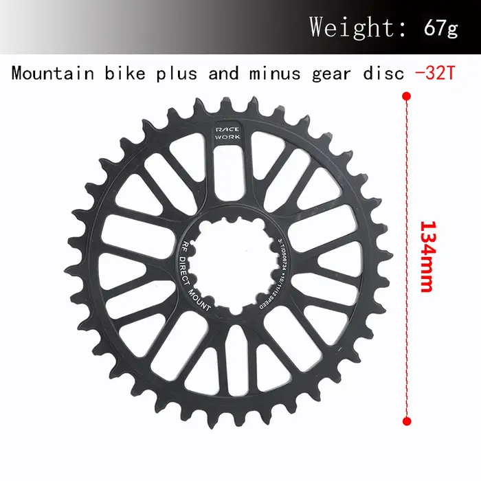 RACEasy-Plateau de vélo de route VTT, 32T, 34T, 36T, 38T, 40T, 42T, 44T, 46T, 50T, 52T, vélos, étroi