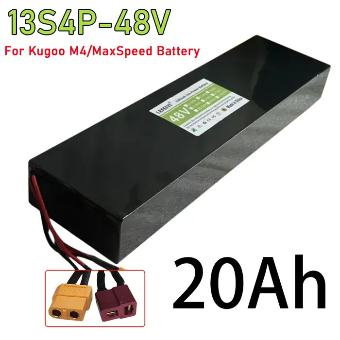 Batterie 20000mAh pour trottinette électrique Kugoo M4 / M4 Pro / MaxSpeed, pack de batterie 13S4P 4